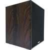 image:imageRockville Rock Shaker 12 White 800W Powered Home Theater Subwoofer  800W Peak  400W RMS Class D Amp MDF Enclosure RearFiring Port RCA and Speaker Level Inputs Phase Switch Foam GrillDark Wood
