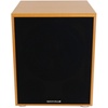 image:imageRockville Rock Shaker 12 White 800W Powered Home Theater Subwoofer  800W Peak  400W RMS Class D Amp MDF Enclosure RearFiring Port RCA and Speaker Level Inputs Phase Switch Foam GrillClassic Wood