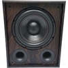 image:imageRockville Rock Shaker 12 White 800W Powered Home Theater Subwoofer  800W Peak  400W RMS Class D Amp MDF Enclosure RearFiring Port RCA and Speaker Level Inputs Phase Switch Foam GrillDark Wood