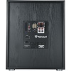 image:imageRockville Rock Shaker 15 1000W Powered Home Theater Subwoofer Deep Bass Wood Enclosure Adjustable Controls for Movies and Music  1000W Peak  500W RMS Class D Amp RCA and Speaker Level InputsOutputs Phase Switch Crossover Control MDF EnclosureBlack