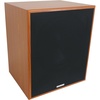 image:imageRockville Rock Shaker 15 1000W Powered Home Theater Subwoofer Deep Bass Wood Enclosure Adjustable Controls for Movies and Music  1000W Peak  500W RMS Class D Amp RCA and Speaker Level InputsOutputs Phase Switch Crossover Control MDF EnclosureClassic Wood