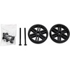 image:imageRockville Dual 15 3000w 2Way 8Ohm Passive DJ PA SpeakerABS Cabinet 15 inch SPGN258Black8 ohm