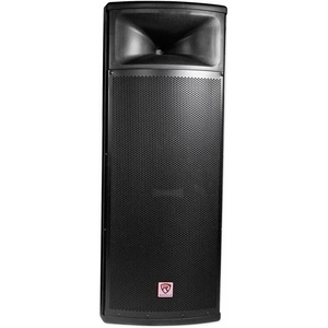 image:imageRockville Dual 15 3000w 2Way 8Ohm Passive DJ PA SpeakerABS Cabinet 15 inch SPGN258Black8 ohm