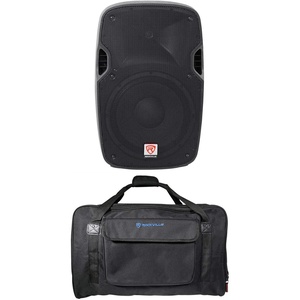 image:imageRockville SPGN128 12 1200W DJ PA Speaker Cabinet 8OhmWeatherproof Speaker Bag