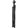 image:imageRockville Bundle RVES05 Black Heavy Duty Tripod PoleMount DJ PA Speaker Stand Bundle with RSC7W White Tripod PA Speaker Stand Scrim Cloth  Carry BagACC5 MonitorLaptop Shelf Accessory 3 Items
