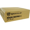 image:imageRockville HC85 Bundle 8 8 700W Peak  240W RMS per Pair White Ceiling Home Theater Speakers 8 Ohm Rock Matrix 4 Zone 70V Commercial Amplifier with Matrix Source Routing 9Items