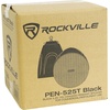 image:imageRockville RCS801 Bundle 60Watt 70V Commercial AmplifierBluetooth Receiver 2 PEN525T Black 525 70V Hanging Pendant Speakers 3Items