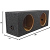 image:imageRockville W10K9D2 Bundle 2 10 in 6400W Peak  1600W RMS K9 Car Subwoofers RD10 10 in Sealed Subwoofer Enclosure Sub Box Installation Kit for Car Audio System 4Items