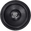 image:imageRockville W12K6D4 V2 Bundle 12 in 2400W Peak Dual 4Ohm Car Audio Subwoofer RSV12 12 in Vented Subwoofer Enclosure Box Complete Installation Kit 3Items
