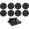 image:imageRockville LED Tube AmpHome Theater Receiver8 525 Black Ceiling Speakers
