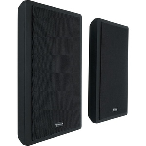 image:imageRockville RockSlim Black 525 240W Home Theater Speakers 8 Ohm Slim WallMount Design Clear Audio Durable Build for Home Theater Enthusiasts 2Piece