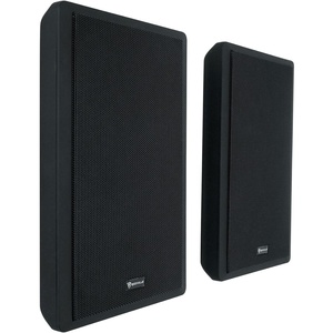 image:imageRockville RockSlim Black 525 240W Home Theater Speakers 8 Ohm Surround Sound Slim WallMount Design Clear Audio Durable Build for Home Theater Enthusiasts 2Piece