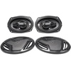 image:imageRockville Pair RV694A 6x9 4Way Car Speakers 1000 Watts Bundle with METRA 823004 6x9 Speaker Adapter Bracket Plate amp METRA 725600 Speaker Wire Harness Connector Compatible with Ford 3 Item