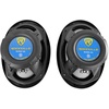 image:imageRockville Pair RV694A 6x9 4Way Car Speakers 1000 Watts Bundle with METRA 823004 6x9 Speaker Adapter Bracket Plate amp METRA 725600 Speaker Wire Harness Connector Compatible with Ford 3 Item