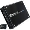 image:imageRockville VS15K51 Bundle 15 in 2000Watt Car Subwoofer in Vented Enclosure 1Ohm KryptonM1 2000Watt Mono Car Amplifier with Wired Level Control RWK41 4Gauge Complete Amp Wiring Kit 3Items