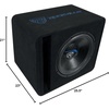 image:imageRockville VS15K51 Bundle 15 in 2000Watt Car Subwoofer in Vented Enclosure 1Ohm KryptonM1 2000Watt Mono Car Amplifier with Wired Level Control RWK41 4Gauge Complete Amp Wiring Kit 3Items