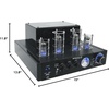 image:imageRockville 1 BluTube AmplifierHome Theater Receiver Bundle with 1 Rock Shaker 8 Inch Subwoofer 4 HC55 525 Ceiling Speakers 1 RCDR25B 25 Ft Cables 7 Items