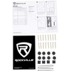 image:imageRockville Bundle 2 RockShelf 68B 400w Black 65 Home Theater Bookshelf Speakers8 Ohm Bundle with 2 RHT8C Bookshelf Desktop SpeakerStudio Monitor StandsWood 4 Items