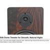 image:imageRockville Bundle 2 RockShelf 68D 400w Dark Wood 65 Home Theater Bookshelf Speakers Bundle with 2 Premium Dark Wood Grain 36 Home Speaker Stands Up to 100Lbs 4 Items