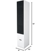 image:imageRockville Bundle HighRes WiFi Streaming Home Audio Amplifier Receiver Bundle with 2 RockShelf 64W Bookshelf Speakers BN20 20 Pro Cable 4 Items