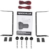 image:imageRockville HP4S BK 4 360W Peak120W RMS per Pair OutdoorIndoor Speakers Swivel Wall Mount IPX44 Weather Resistant HighFidelity Sound for Home Theater and Patio Use 4Pair
