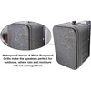 image:imageRockville HP65S Black 6Pack 65 OutdoorIndoor Home Theater Speaker  500W Peak160W RMS Swivel Bracket IPX44 Weather Resistant Stainless Steel Grill Bass Reflex Port 4 Ohm Waterproof