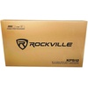 image:imageRockville KPS12 12 in 3Way 1600Watt Peak400Watt RMS Karaoke Speakers 8 Ohm MDF Enclosure with Wall Brackets Builtin Crossover for RestaurantBarCafe 2Piece
