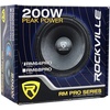 image:imageRockville RM64PRO Bundle 2 65 4Ohm MidBass Midrange Car Speakers RXAF2 2400Watt Peak600Watt DynoCertified RMS 4Channel Amplifier 3Items
