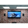 image:imageRockville RockSlim Bundle 2 525 in 240Watt Slim Home Theater Speakers with Wall Mount Brackets Rock Shaker 8in 400Watt Powered Home Theater Subwoofer Black 3Items