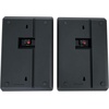 image:imageRockville RockSlim Bundle 2 525 in 240Watt Slim Home Theater Speakers with Wall Mount Brackets Rock Shaker 8in 400Watt Powered Home Theater Subwoofer Black 3Items