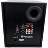image:imageRockville RockSlim Bundle 8 525 240W Peak  80W RMS per Pair Slim Wall Speakers Black Rock Shaker 10 600W Peak300W RMS Powered Subwoofer Rock Matrix 4 Zone 70V Commercial Amplifier 10Items