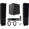 image:imageRockville Bundle 1 RPA60BT V2 1000W Amplifier Mixer2 Lux 658 Black Dual 65 Tower Speaker2 BN10 10 Cable1 Rock Shaker 12 Black 800w Subwoofer 1 RCDR10B 10 Audio Cable 7 Item