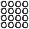 image:imageRockville RCXBN20 20 Foot 14 TS to Banana Speaker Cable 16Pack  100 Oxygen Free Copper PVC Jacket 16 Gauge Low Resistance ROHS Compliant Fits Amplifiers and PA Speakers