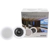 image:imageRockville HC655 8Pack White 65 inCeiling Home Speakers for Party  Home Theater 500W Peak  160W RMS 2Way 8Ohm Aimable Tweeters Paintable Flush Grilles Spring Terminals 76 Cutout