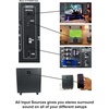 image:imageRockville HTS820 51 Karaoke Home Theater System Bundle with RMCXLR Mics  1500W Peak  375W RMS 8 Subwoofer Bluetooth HDMI Optical USBSD Dual 14 Mic Inputs Echo 5Band EQ FM 2Items