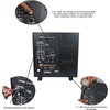 image:imageRockville HTS820 51 Karaoke Home Theater System Bundle with RMCXLR Mics  1500W Peak  375W RMS 8 Subwoofer Bluetooth HDMI Optical USBSD Dual 14 Mic Inputs Echo 5Band EQ FM 2Items