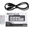 image:imageRockville KPS12 12 3Way Karaoke Speaker Pair Bundle with RPM85 Mixer  1600W Peak  400W RMS Each 8 Channel Bluetooth USB 5 Band EQ RWM1203VH Dual Wireless Mics 2 Speaker Cables 6Items