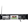 image:imageRockville RCS1806 Bundle 180Watt 6Zone 70V Commercial Amplifier with Bluetooth 4 D470 Dual 4 in Wall Mount Speakers Restaurant Audio System 5Items