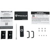 image:imageRockville RCS1806 Bundle 180Watt 6Zone 70V Commercial Amplifier with Bluetooth 4 D470 Dual 4 in Wall Mount Speakers Restaurant Audio System 5Items