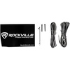 image:imageRockville RPA70WBT Bluetooth Home Theater Receiver with 4 Slim Wall Speaker  1000W Peak250W RMS BluetoothUSBOptical 2 Wireless VHF Microphones RockSlim White 525 Wall Mount Speaker 7Items