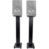 image:imageRockville RockShelf 68B 400Watt Bundle Pair 65 in Home Bookshelf Speakers 8 Ohm Pair RHT28 28 in Surround Sound Speaker Stands for Home Theater 4Items