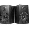 image:imageRockville RockShelf 68B Black 65 Bookshelf Speaker Pair with RVSM5 Stands  400W Peak  100W RMS 8 Ohm Kevlar Woofer 1 Silk Dome Tweeter Home Theater Adjustable Height Stands 4Items