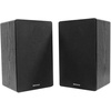 image:imageRockville RockShelf 68B Black 65 Bookshelf Speaker Pair with RVSM5 Stands  400W Peak  100W RMS 8 Ohm Kevlar Woofer 1 Silk Dome Tweeter Home Theater Adjustable Height Stands 4Items