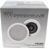 image:imageRockville SINGMIX 5 V2 Home Audio Amp with 4 White HC85 Ceiling Speakers  2000W Peak  600W RMS Bluetooth USBSDFM OpticalCoaxialRCA 5 Mic Inputs 4 White 8 8Ohm Speakers 5Items