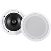 image:imageRockville SINGMIX 5 V2 Home Audio Amp with 4 White HC85 Ceiling Speakers  2000W Peak  600W RMS Bluetooth USBSDFM OpticalCoaxialRCA 5 Mic Inputs 4 White 8 8Ohm Speakers 5Items