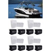 image:imageRockville Bundle 4 Pair HP65S 65 OutdoorIndoor Home Theater Speakers Bundle with 4 2 RWBC65S Neoprene Covers for Select 65 OutdoorPatioBoat Speakers 16 Items