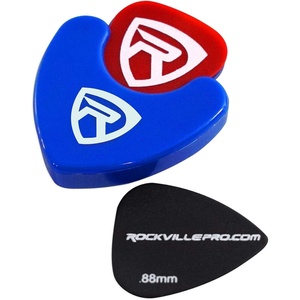 image:imageRockville PHRed Pick Holder with Sticky Adhesive  Holds 3 to 4 PicksBLUE