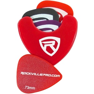 image:imageRockville PHRed Pick Holder with Sticky Adhesive  Holds 3 to 4 PicksRED